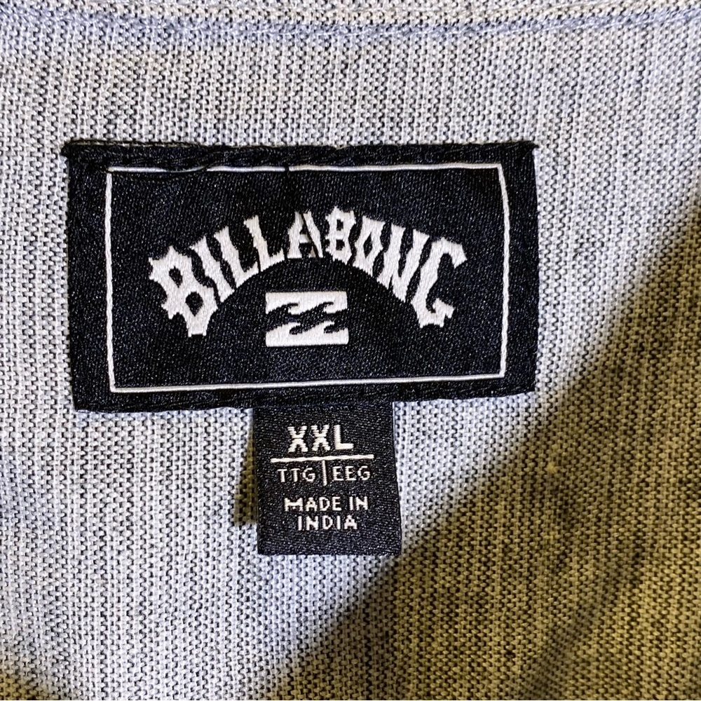 Billabong Men's Classic Sundays Woven Short Sleeve Button Down Shirt - Picture 4 of 15